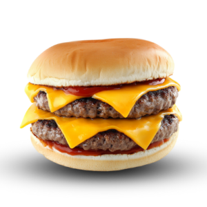 Double cheese burger